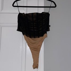 Strapless Corset Bodysuit